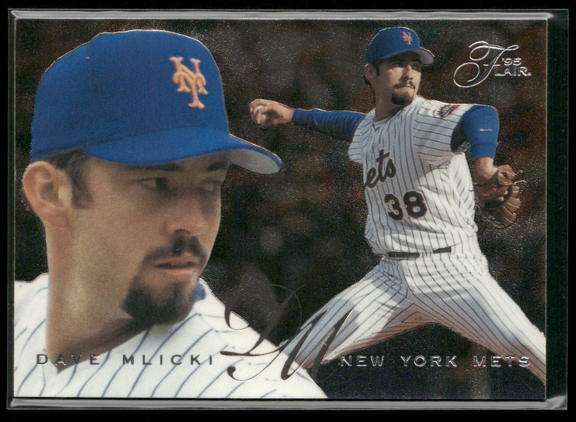 Dave Mlicki 1995 Flair #386 New York Mets