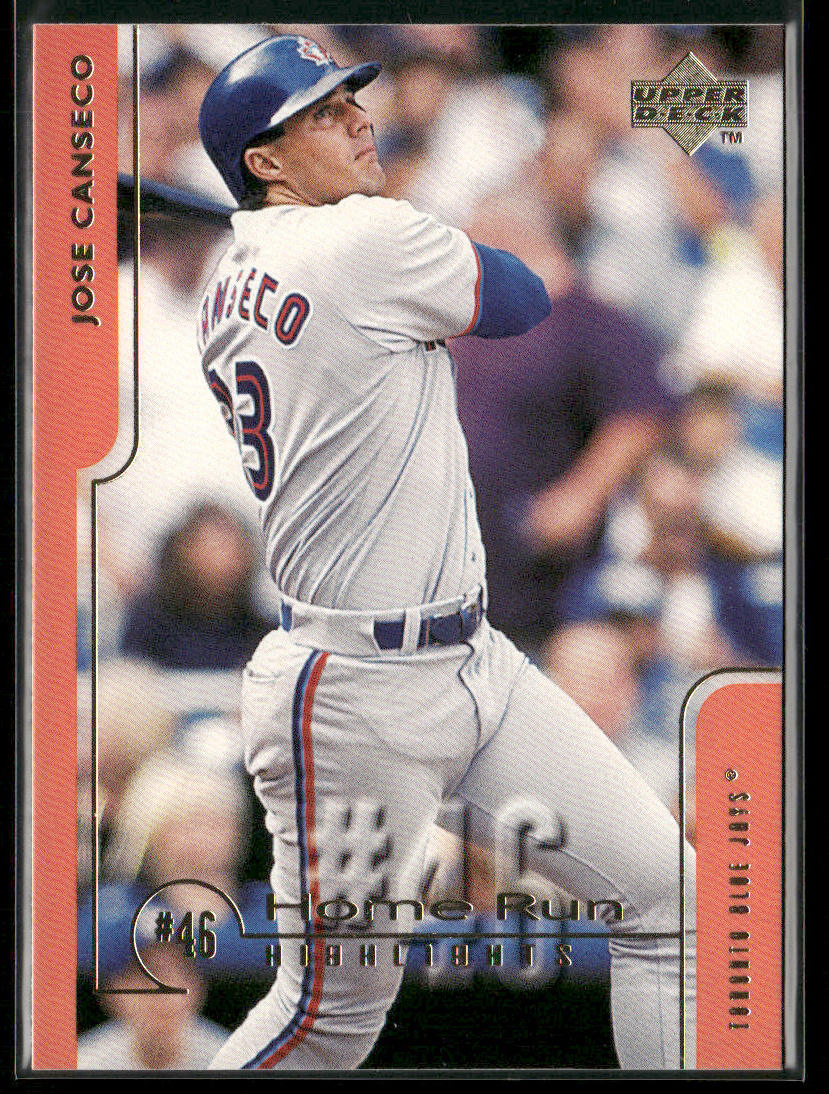 Jose Canseco 1999 Upper Deck Challengers for 70 #47 Toronto Blue Jays