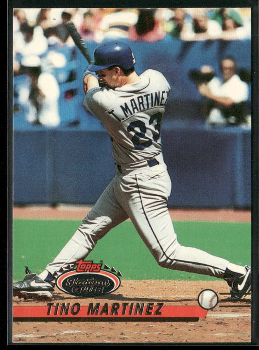 Tino Martinez 1993 Stadium Club #273 Seattle Mariners front