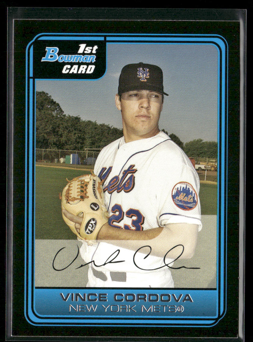 Vince Cordova 2006 Bowman Prospects #B59 New York Mets