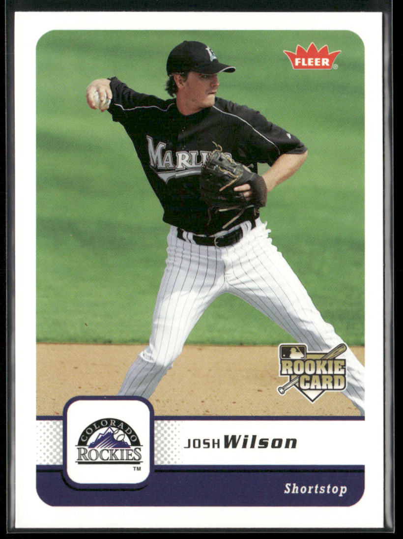 Josh Wilson 2006 Fleer #190 Colorado Rockies