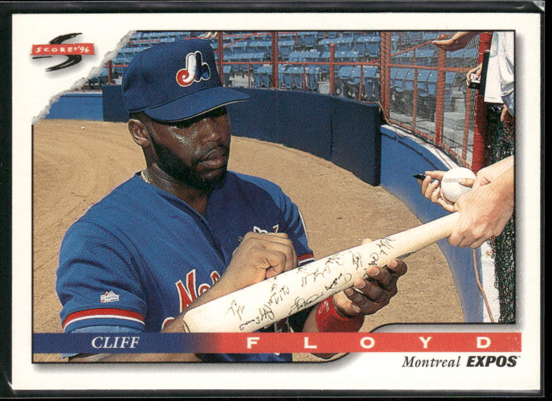 Cliff Floyd 1996 Score #89 Montreal Expos
