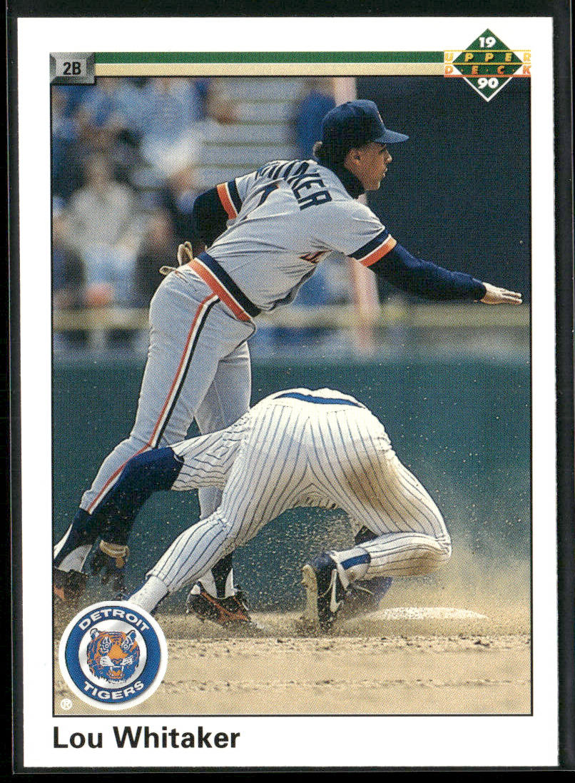 Lou Whitaker 1990 Upper Deck #327 Detroit Tigers