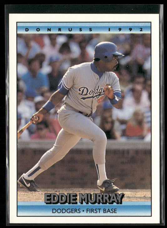 Eddie Murray 1992 Donruss #392 Los Angeles Dodgers front