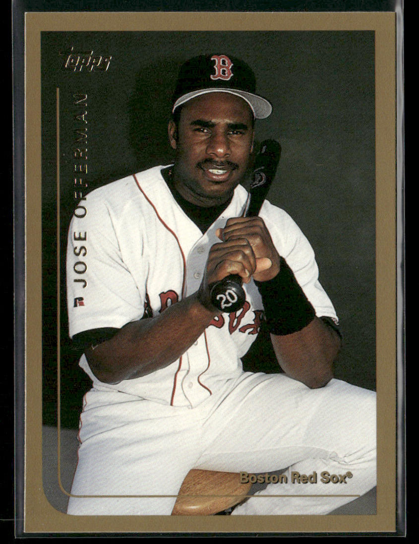 Jose Offerman 1999 Topps #403 Boston Red Sox front
