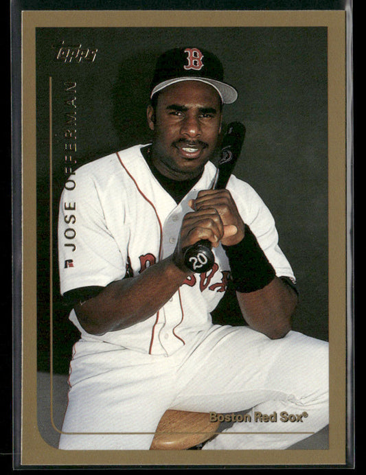 Jose Offerman 1999 Topps #403 Boston Red Sox front