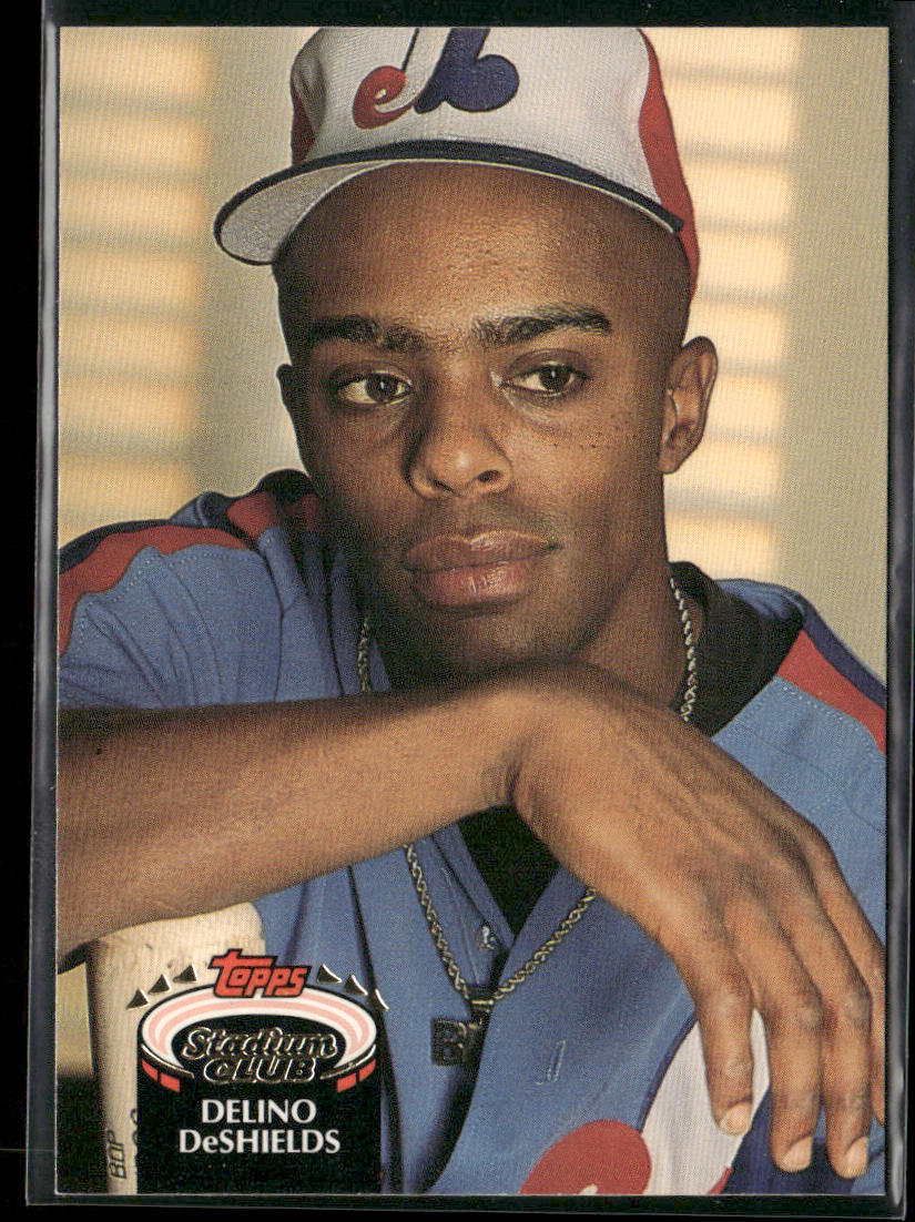 Delino DeShields 1992 Stadium Club #505b Montreal Expos