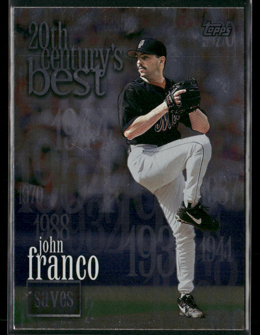 John Franco 2000 Topps #474 New York Mets front