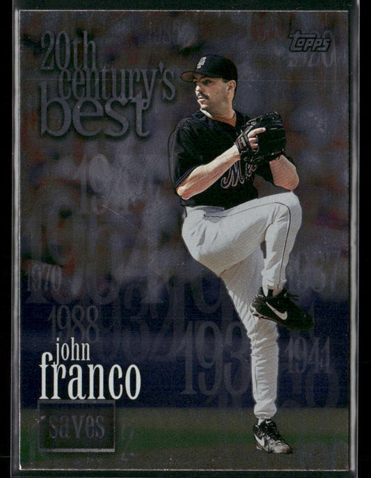 John Franco 2000 Topps #474 New York Mets front