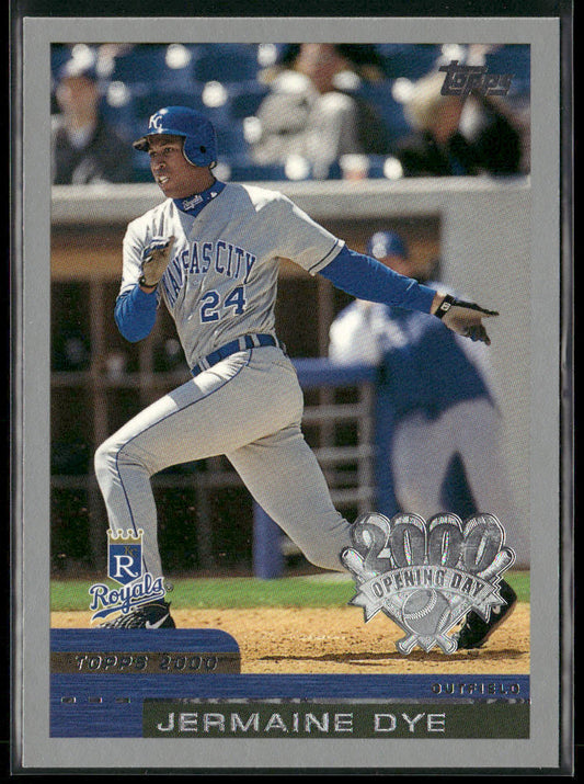 Jermaine Dye 2000 Topps Opening Day #52 Kansas City Royals front