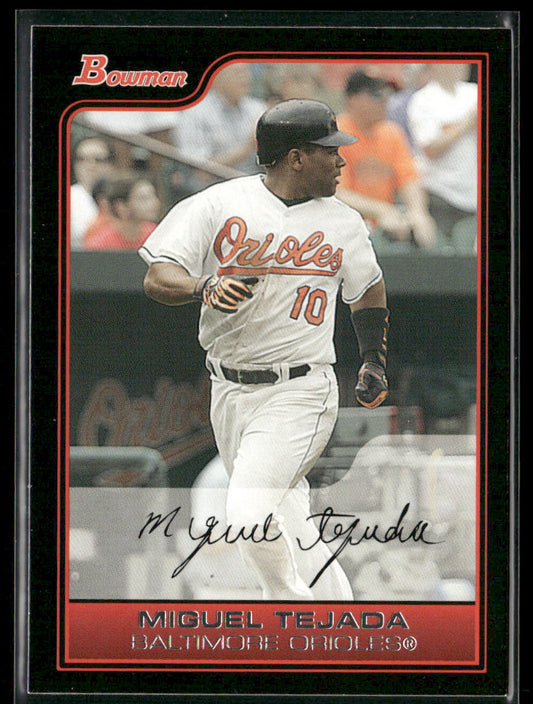 Miguel Tejada 2006 Bowman #150 Baltimore Orioles front