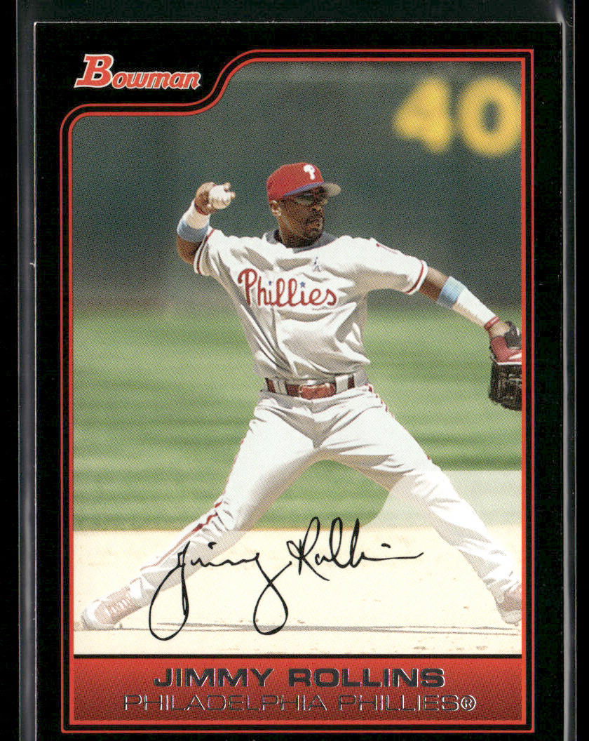 Jimmy Rollins 2006 Bowman #73 Philadelphia Phillies front