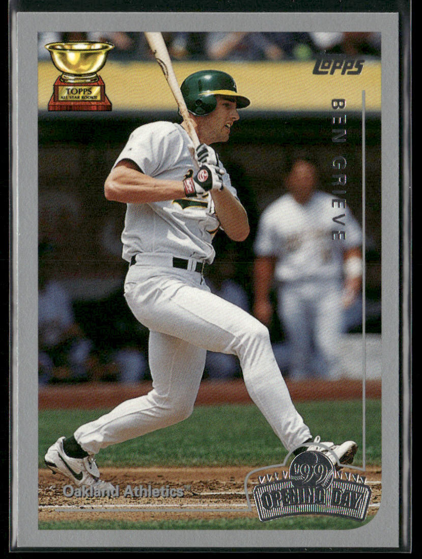 Ben Grieve 1999 Topps Opening Day #64 Oakland Athletics