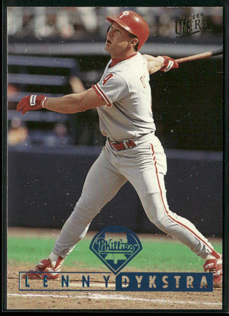 Lenny Dykstra 1995 Ultra #203 Philadelphia Phillies