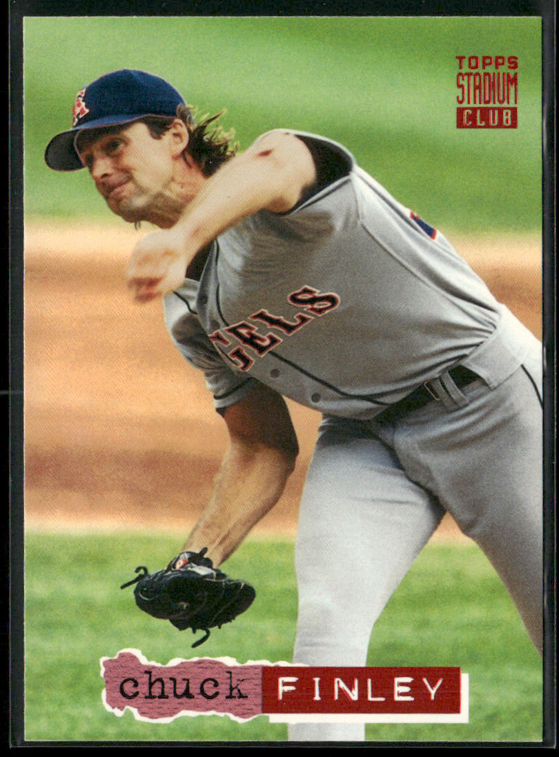 Chuck Finley 1994 Stadium Club #211 California Angels