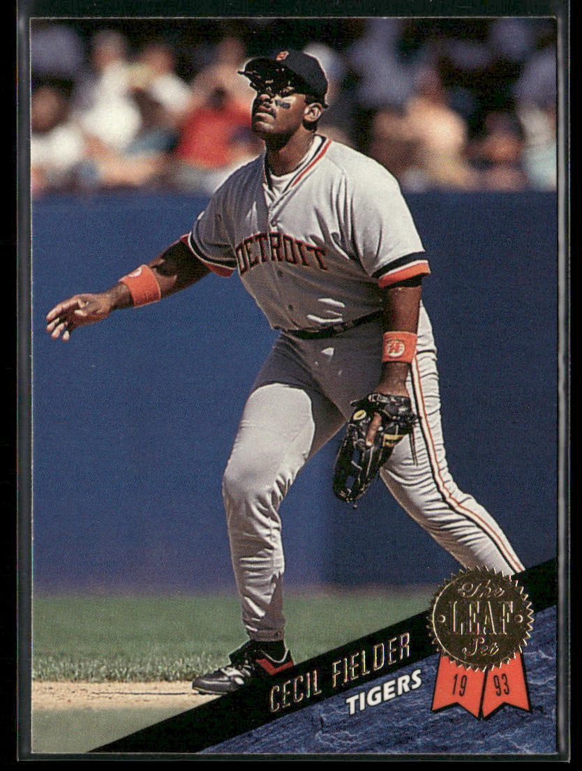 Cecil Fielder 1993 Leaf #283 Detroit Tigers