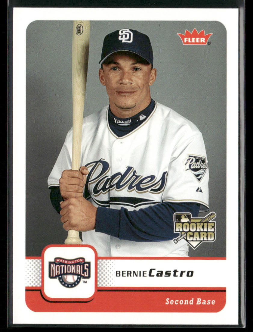 Bernie Castro 2006 Fleer #194 Washington Nationals
