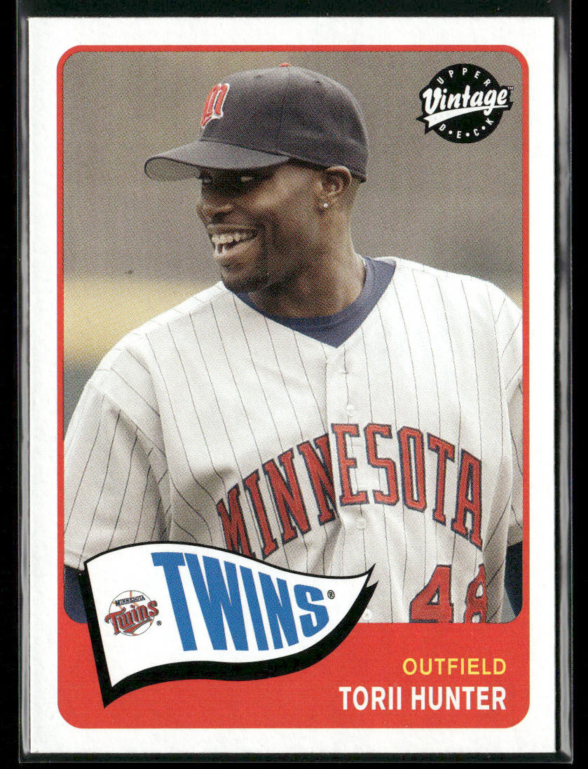 Torii Hunter 2003 Upper Deck Vintage #196 Minnesota Twins