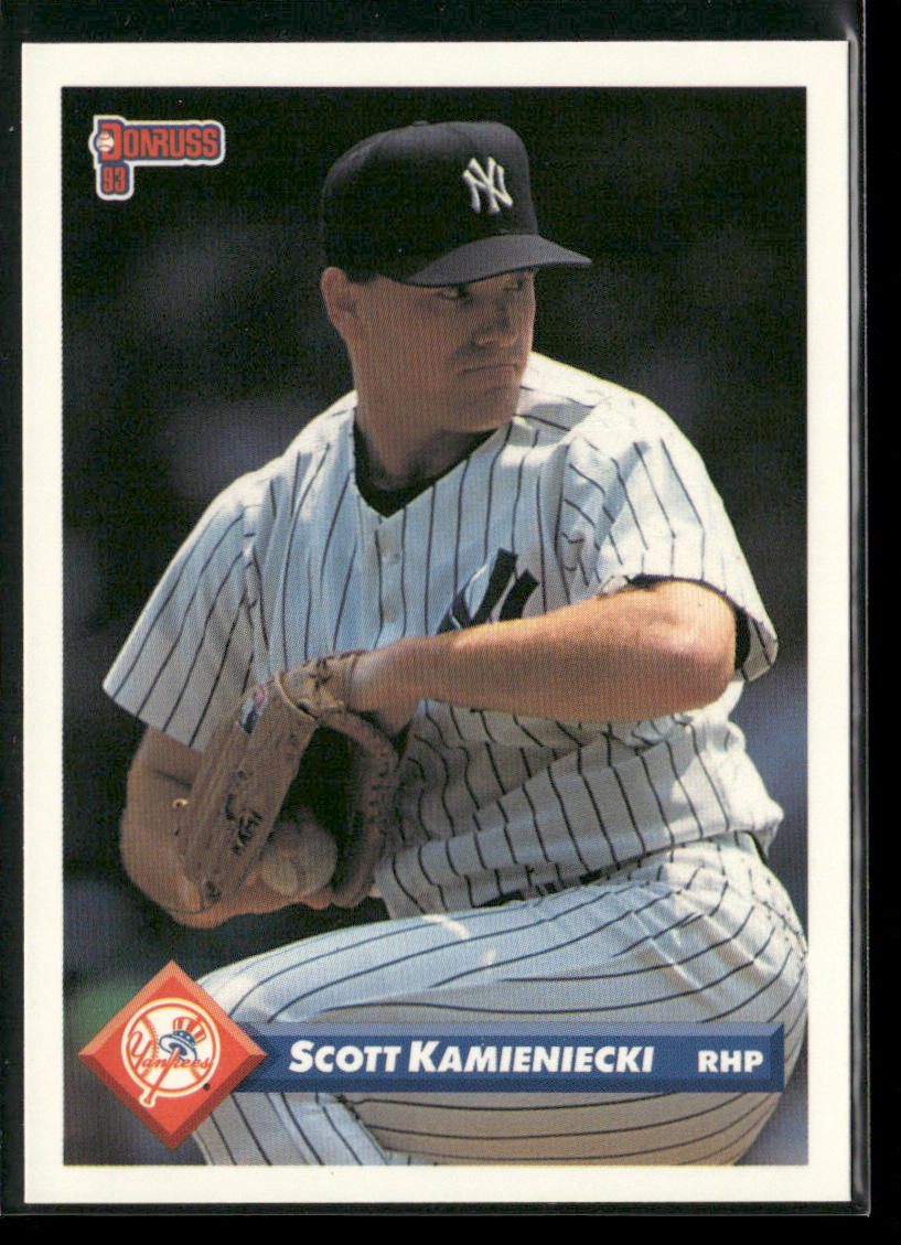 Scott Kamieniecki 1993 Donruss #681 New York Yankees
