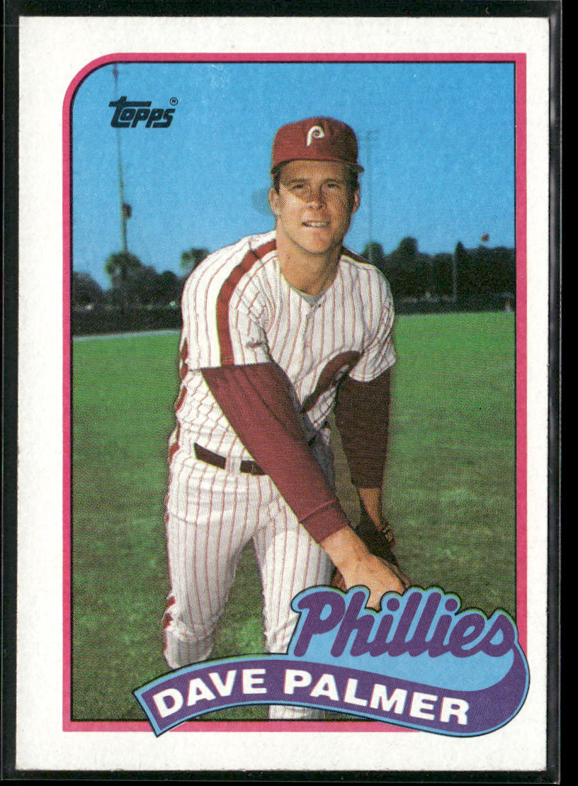 Dave Palmer 1989 Topps #67 Philadelphia Phillies front