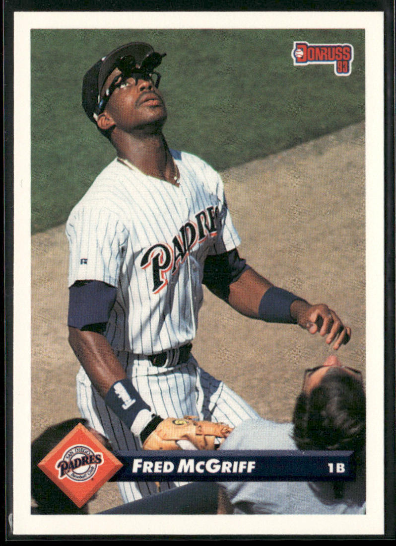 Fred McGriff 1993 Donruss #390 San Diego Padres