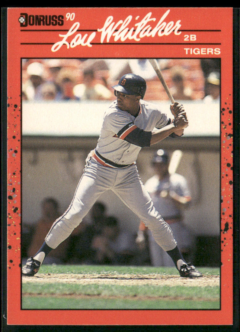 Lou Whitaker 1990 Donruss #298 Detroit Tigers