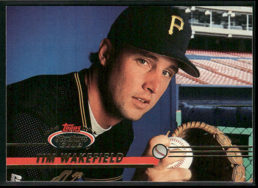 Tim Wakefield 1993 Stadium Club #13 Pittsburgh Pirates