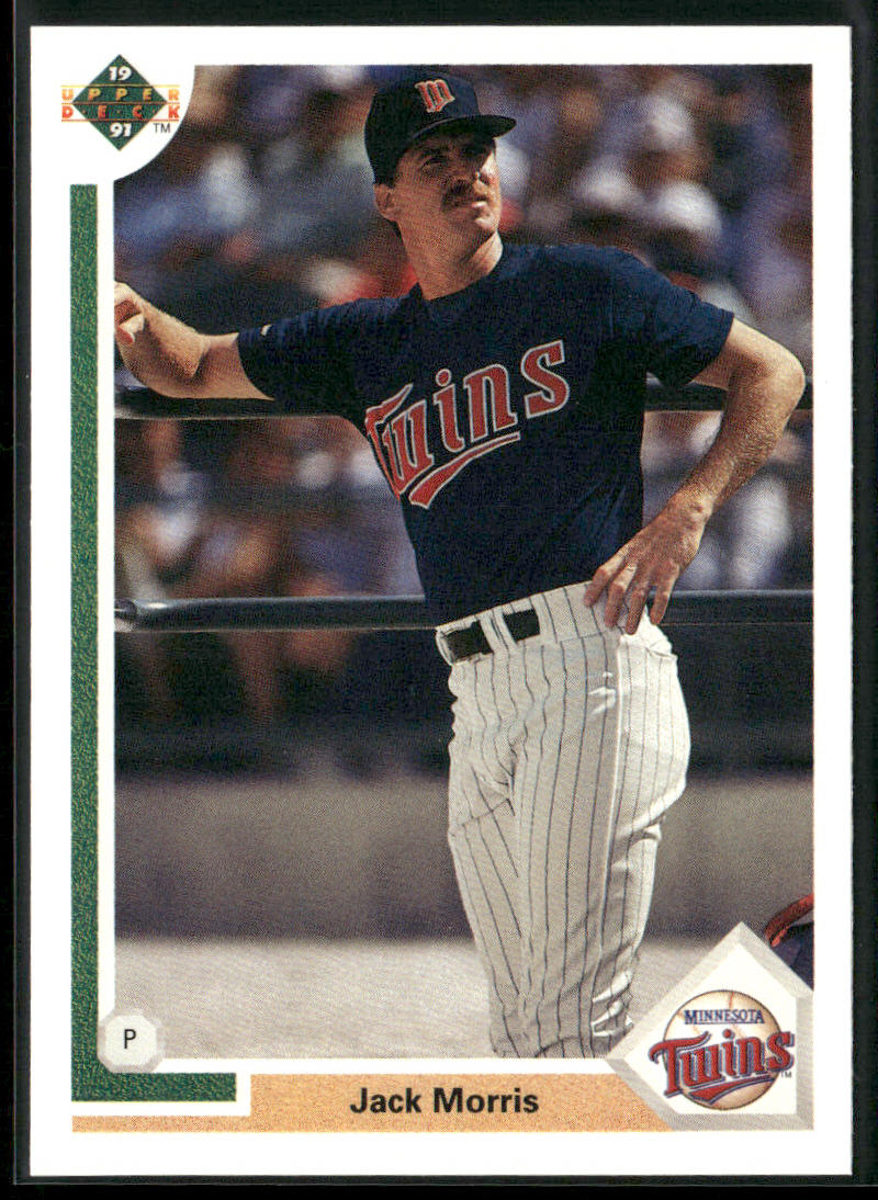 Jack Morris 1991 Upper Deck #736 Minnesota Twins
