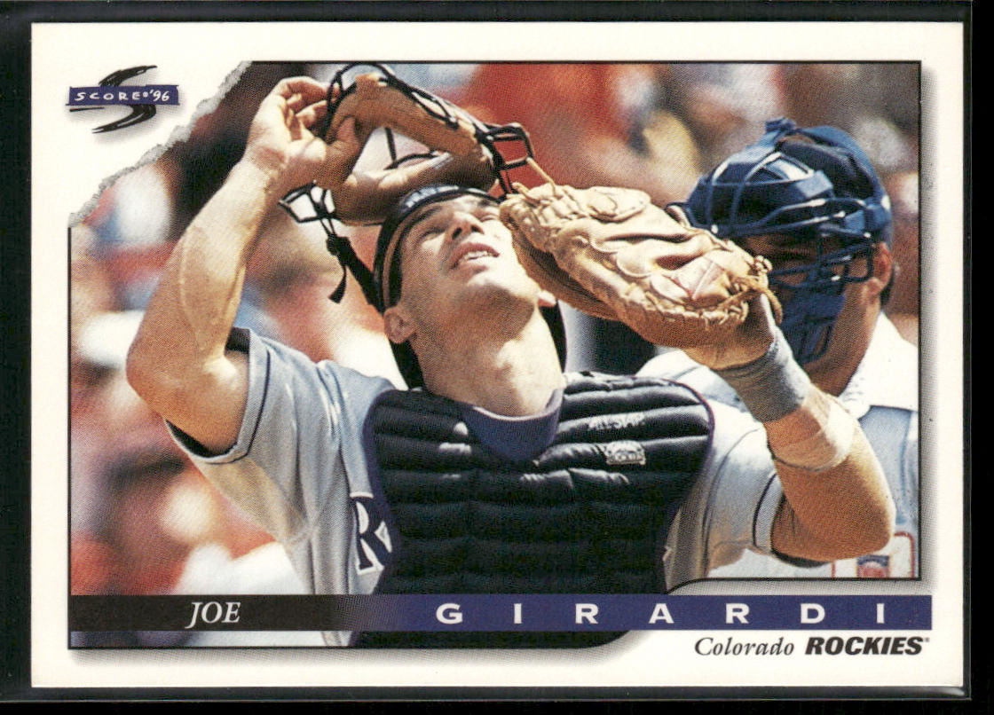Joe Girardi 1996 Score #104 Colorado Rockies