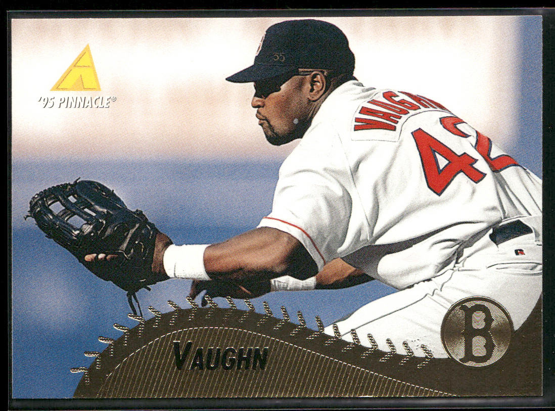 Mo Vaughn 1995 Pinnacle #216 Boston Red Sox