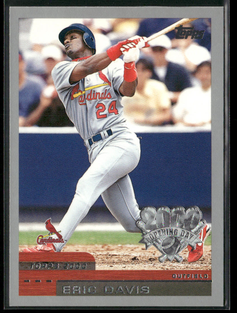 Eric Davis 2000 Topps Opening Day #92 St. Louis Cardinals front