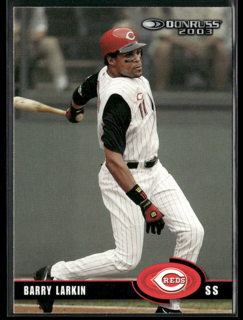 Barry Larkin 2003 Donruss #259 Cincinnati Reds