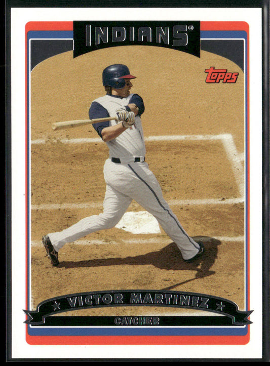 Victor Martinez 2006 Topps #105 Cleveland Indians front