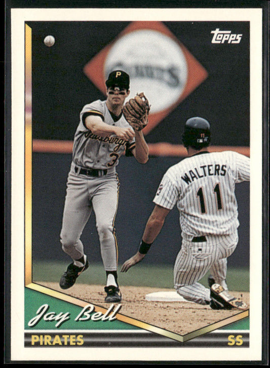 Jay Bell 1994 Topps #15 Pittsburgh Pirates front