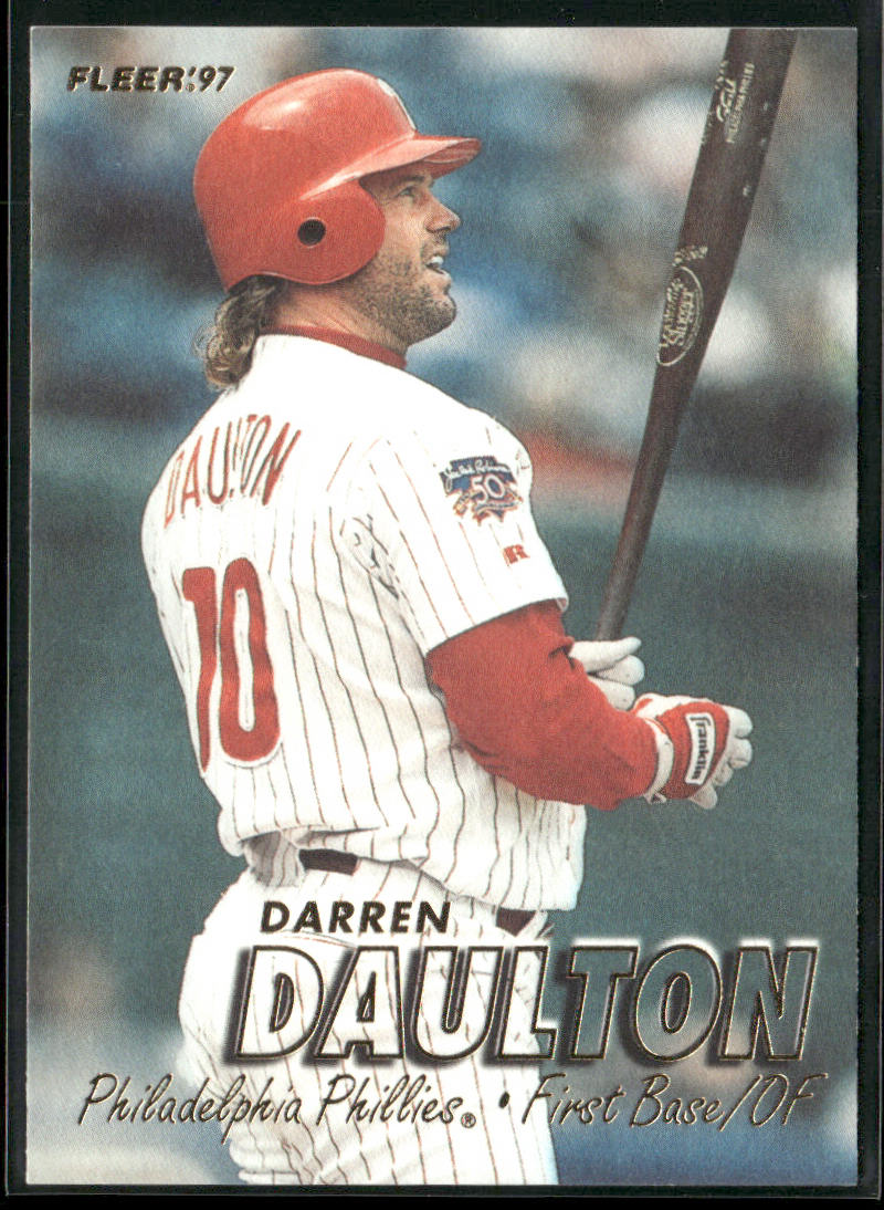 Darren Daulton 1997 Fleer #669 Philadelphia Phillies