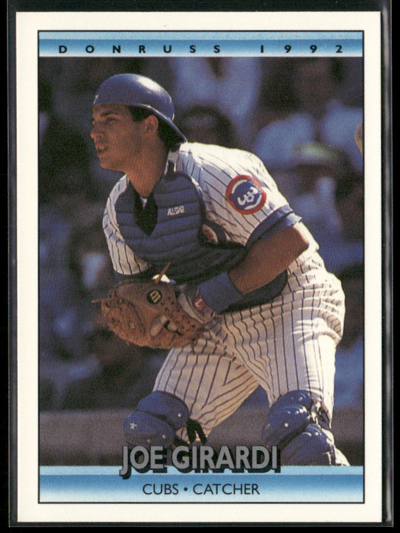 Joe Girardi 1992 Donruss #175b Chicago Cubs front