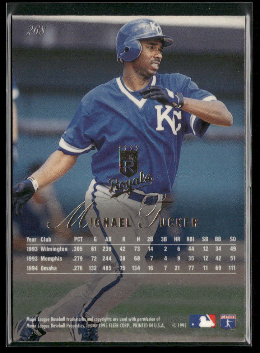 Michael Tucker 1995 Flair #268 Kansas City Royals