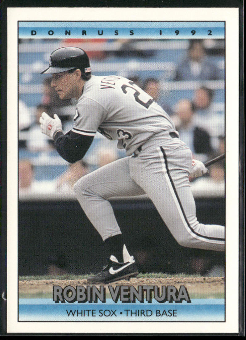 Robin Ventura 1992 Donruss #145b Chicago White Sox front