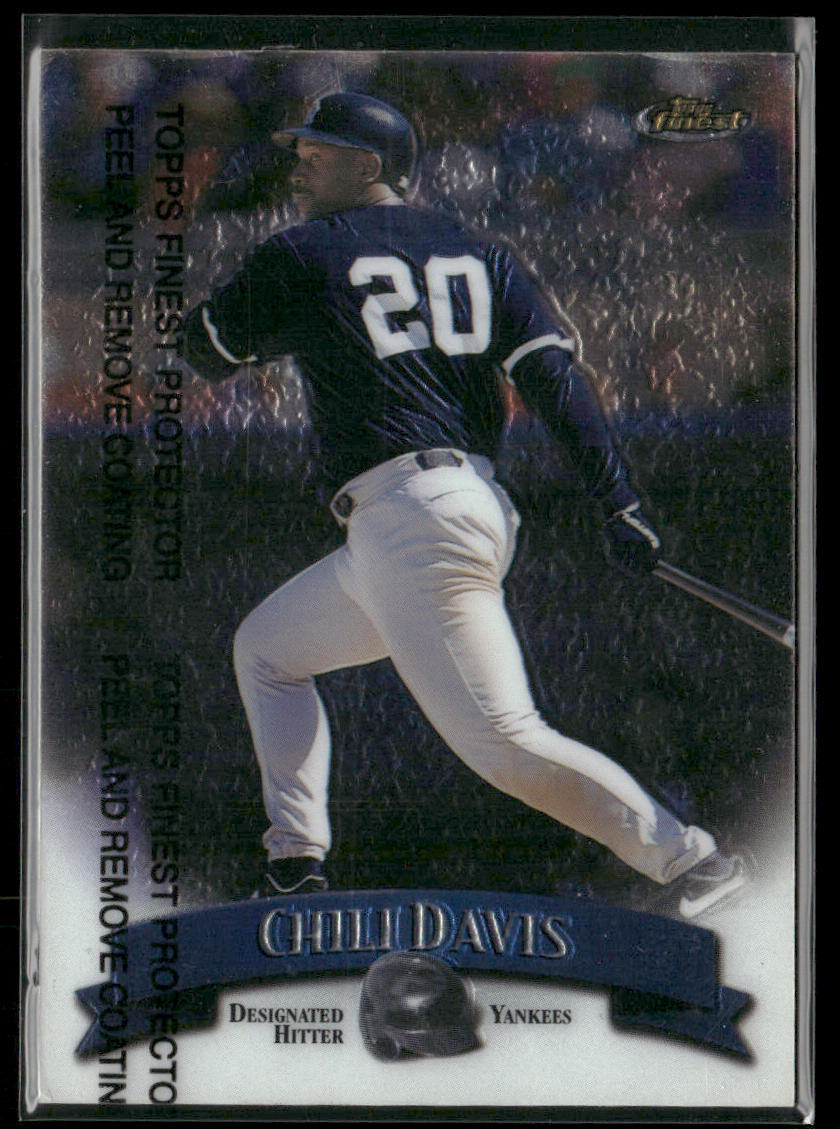 Chili Davis 1998 Finest #250 New York Yankees