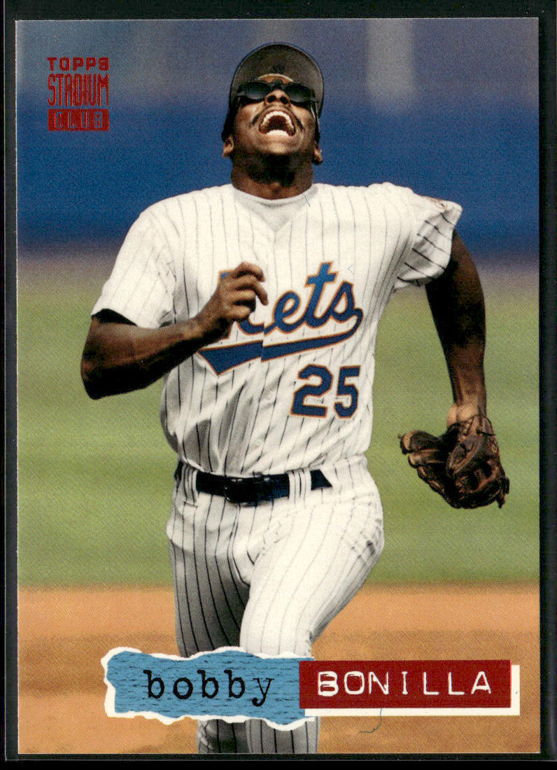 Bobby Bonilla 1994 Stadium Club #59 New York Mets