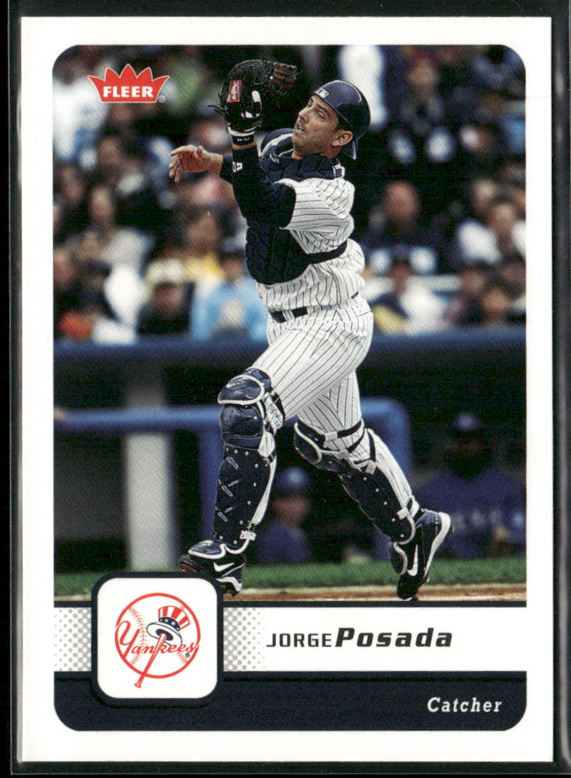 Jorge Posada 2006 Fleer #394 New York Yankees