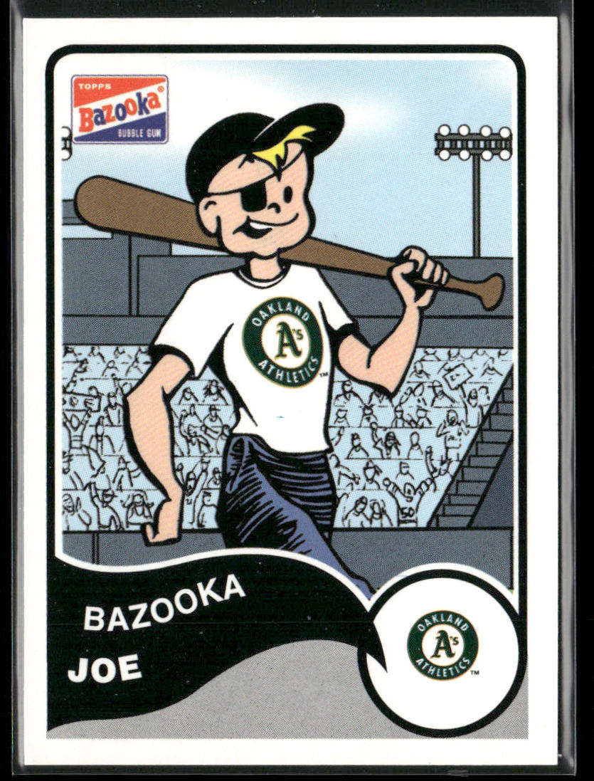 Bazooka Joe 2003 Bazooka #7d Athletics t-shirt Oakland Athletics