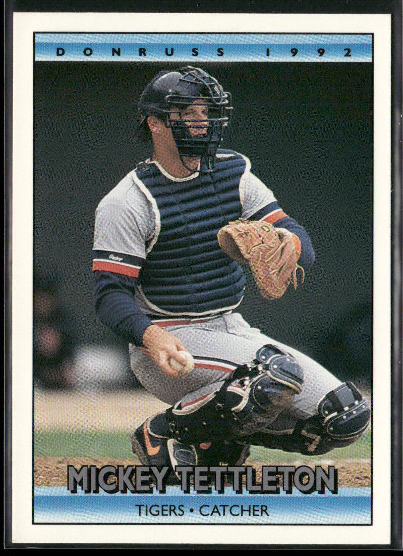 Mickey Tettleton 1992 Donruss #85b Detroit Tigers front