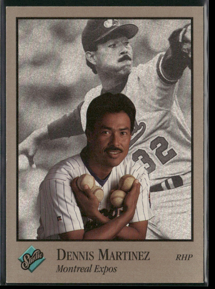 Dennis Martinez 1992 Studio #57 Montreal Expos front