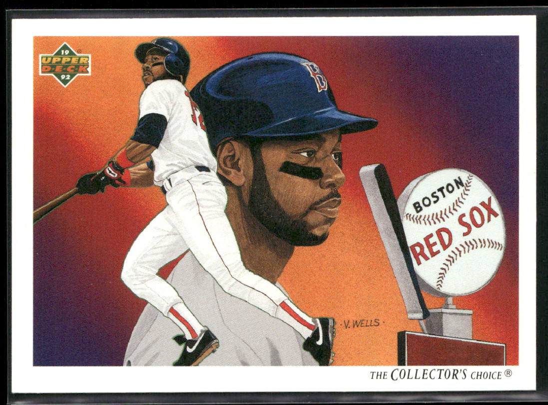 Ellis Burks 1992 Upper Deck #94 Boston Red Sox front