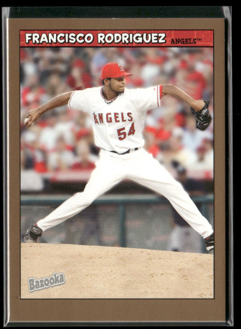 Francisco Rodriguez 2006 Bazooka Gold Chunks #144 Los Angeles Angels