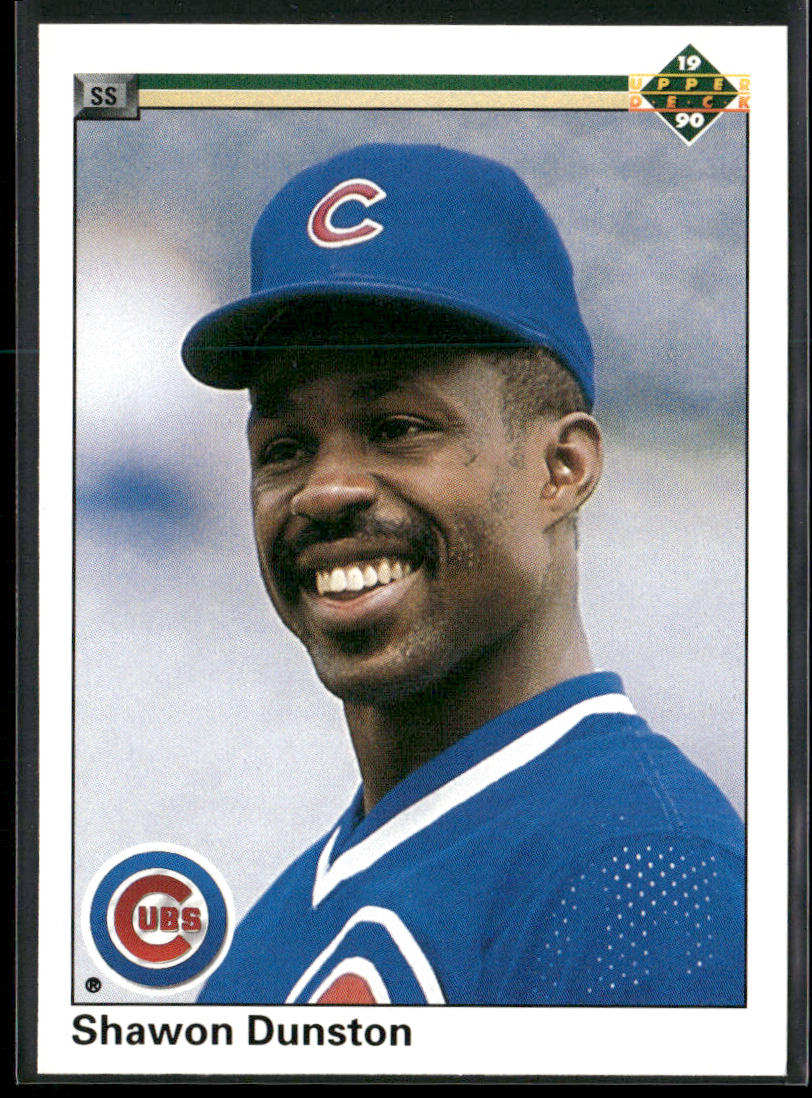 Shawon Dunston 1990 Upper Deck #231 Chicago Cubs