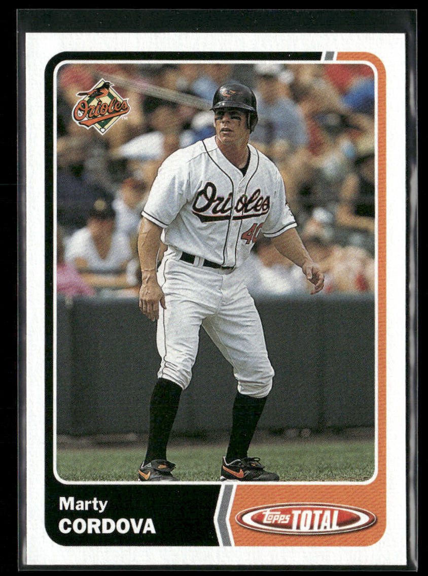 Marty Cordova 2003 Topps Total #498 Baltimore Orioles