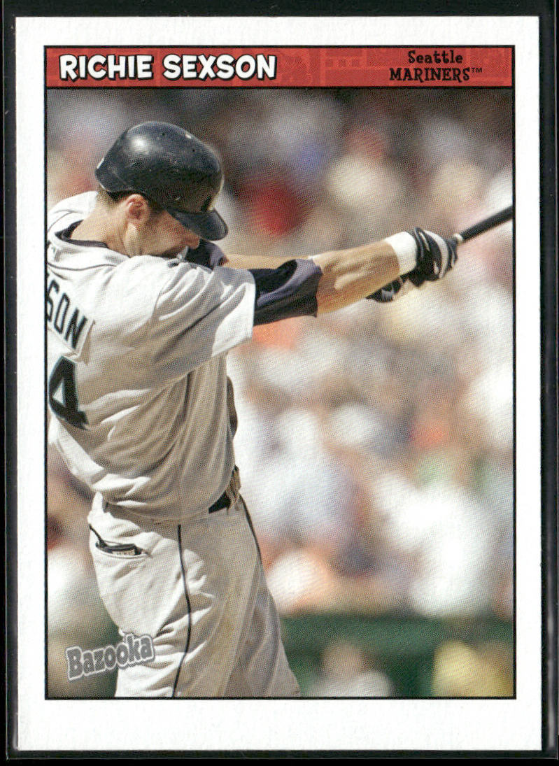 Richie Sexson 2006 Bazooka #189 Seattle Mariners front