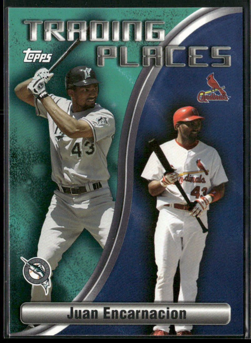 Juan Encarnacion 2006 Topps Trading Places #TP-JDN
